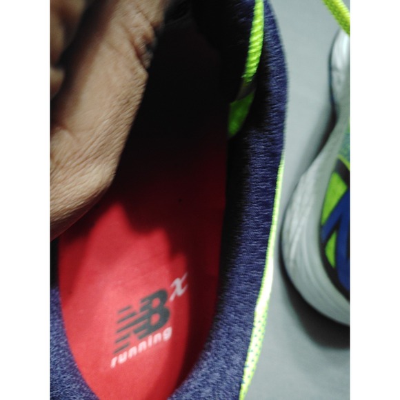 EUC New Balance Men 15 Fantom Fit ASYM Counter 1260v5 NEON GREEN Runing Sneakers